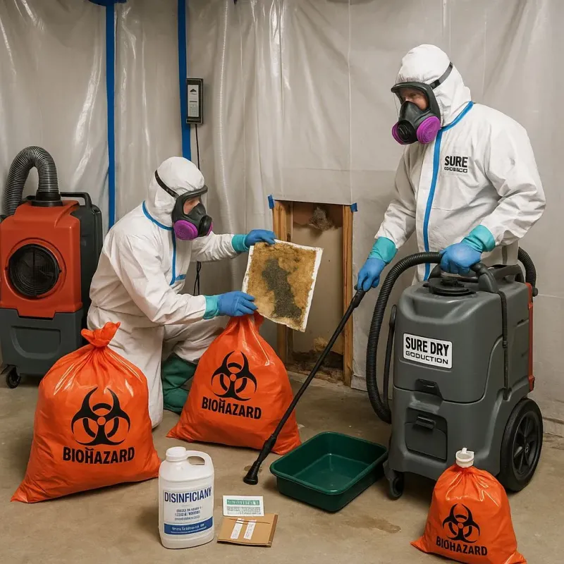 Contaminated Water Handling Protocols process in Cottonwood Falls, KS
